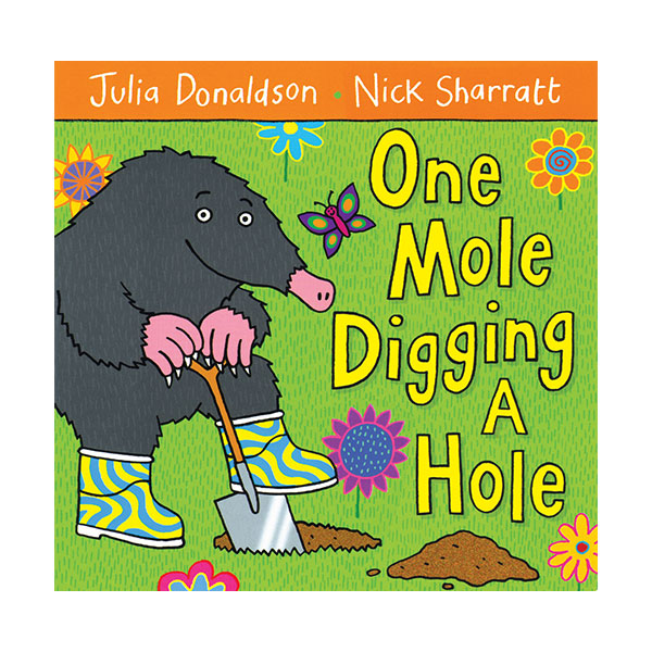 Pictory - One Mole Digging a Hole (Paperback & CD)