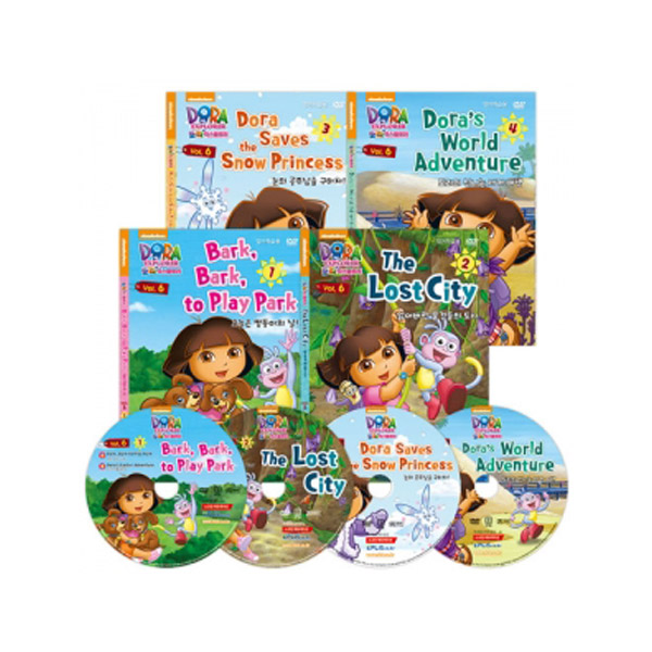  [DVD]   ͽ÷η 6 4Ʈ Dora the Explorer 