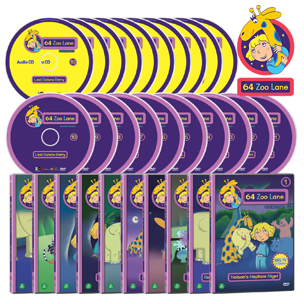 [DVD+CD]  ޳ ̾߱ 64 Zoo Lane 20Ʈ