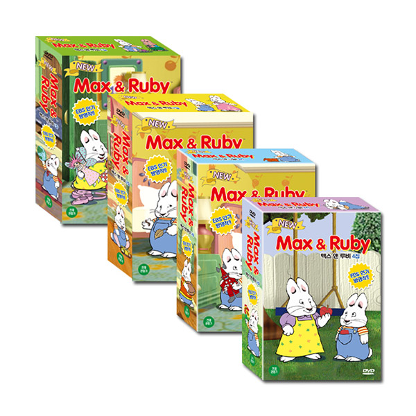 [DVD]  ƽ   Max and Ruby 1+2+3+4 28 Ʈ Ʈ (  DVD !!)