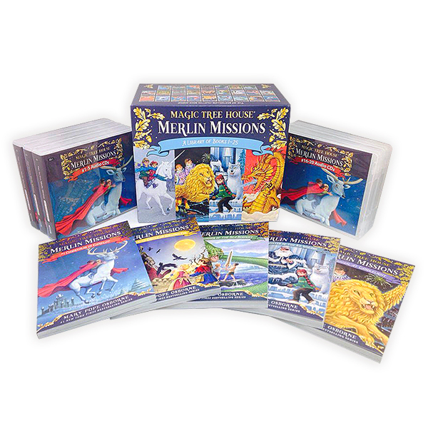   Magic Tree House Merlin Missions #01-25 Set