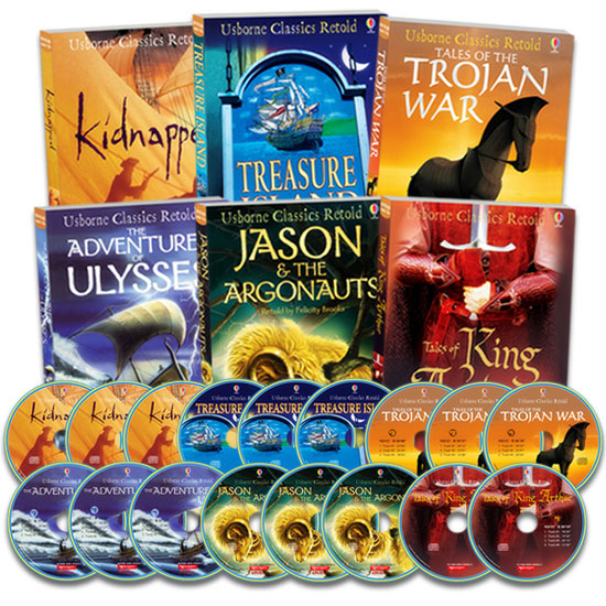  Ŭ  庥 6 Ե(CD 17 ) USBORNE CLASSICS RETOLD ADVENTURES