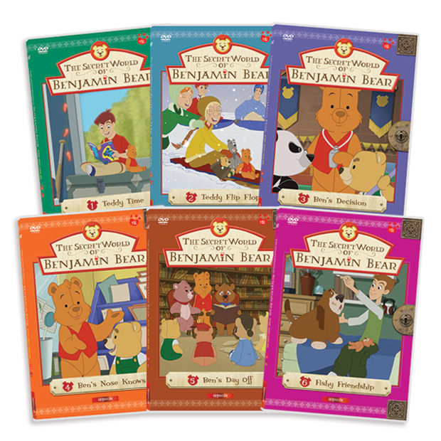 [DVD] ���ڹκ����� ��ũ�� ����(The Secret World of Benjamin Bear) ���ƿ��� DVD 6�� ��Ʈ