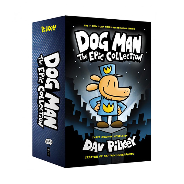 Dog Man #01-3 코믹스 하드커버 Boxed Set (풀컬러)(CD없음)