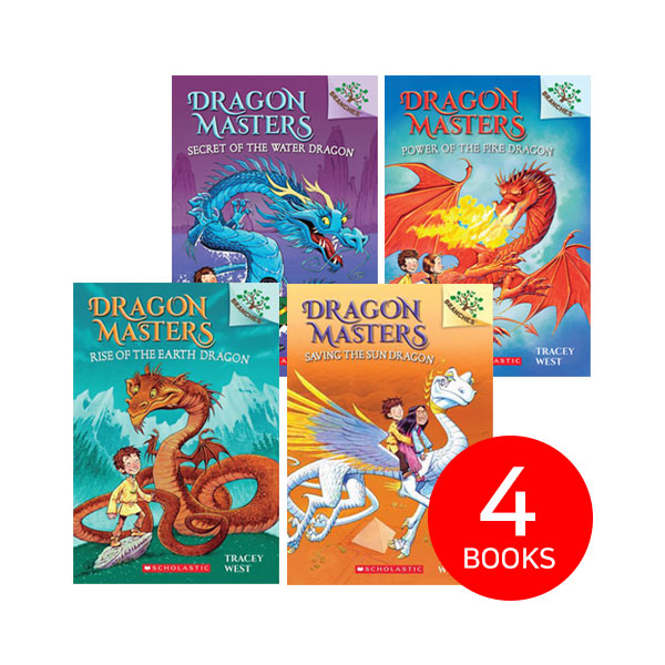  Dragon Masters #01-4 챕터북 세트 (Paperback)(CD미포함)