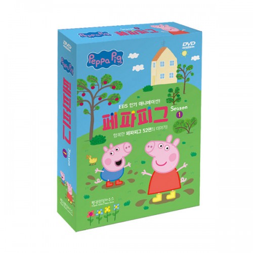 [DVD] Peppa Pig Ǳ 1 10Ʈ (ƿ,̿)