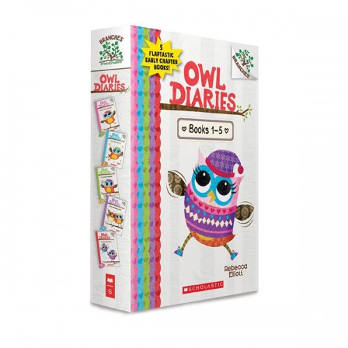 Owl Diaries Treetop Adventure #01-5 챕터북 Box Set (Paperback)(CD없음)