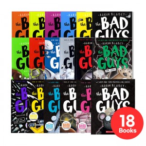 The Bad Guys #01-17 만화챕터북 세트 (Paperback)(CD없음)