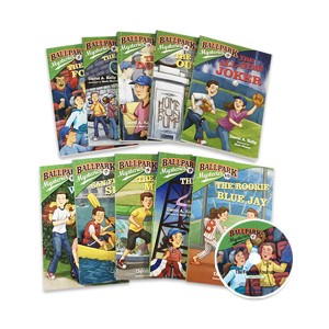 Ballpark Mysteries #1~10 챕터북 10종 세트 (Paperback+CD)