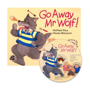 노부영 세이펜 Go Away Mr Wolf! ( Paperback & CD)