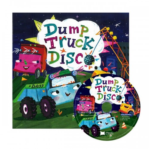 노부영 송 애니메이션 Dump Truck Disco (Paperback & Hybrid CD)
