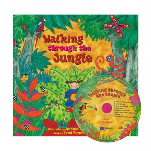ο Walking Through the Jungle (Paperback & CD)
