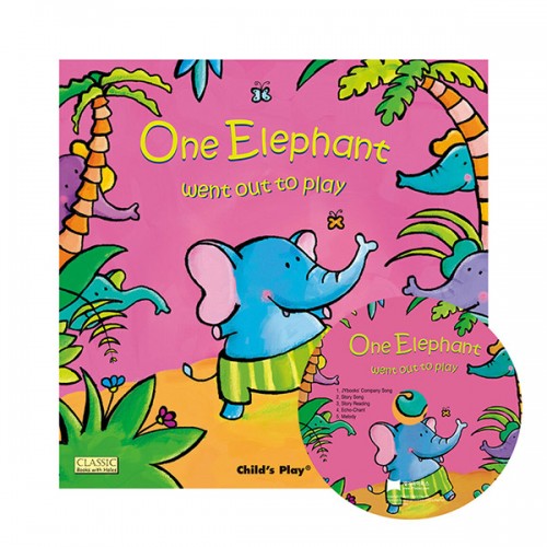 노부영 마더구스 세이펜 One Elephant Went Out to Play (Paperback & CD)