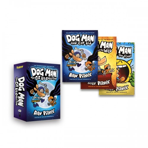Dog Man #04-6 코믹스 하드커버 Boxed Set (풀컬러)(CD없음)