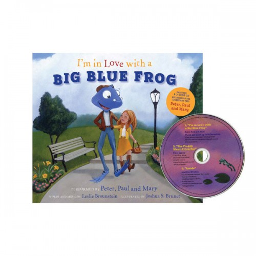 노부영 I'm in Love with a Big Blue Frog (Hardcover & CD)