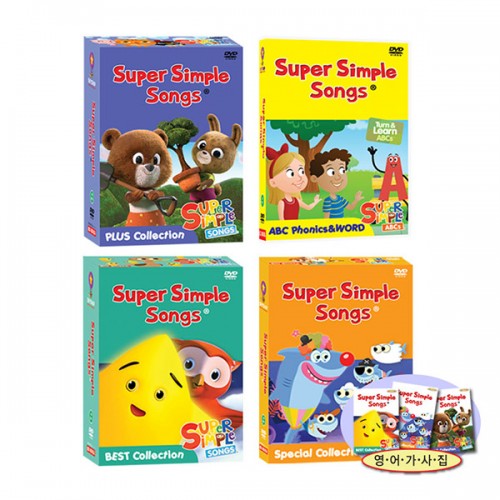 [DVD] ۽ü Super Simple Song ABCĴн & Word+Ʈ++÷ DVD+CD 46 