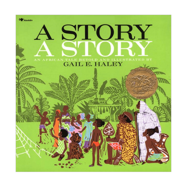 A Story, A Story : An African Tale : 이야기 이야기 (Paperback)(CD미포함)
