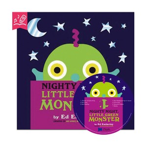 노부영 세이펜 Nighty Night, Little Green Monster (Hardcover & CD)