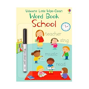  School : Little Wipe Clean Word Book (Paperback, 영국판)  