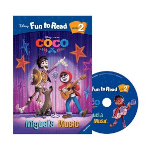 Disney Fun to Read Level 2 : Coco : Miguel's Music (Paperback & CD) 