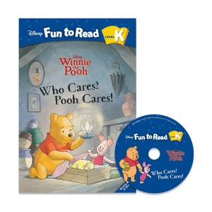 Disney Fun to Read Level K : Winnie the Pooh : Who Cares? Pooh Cares! (Paperback & CD) 