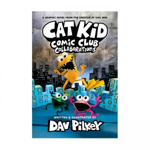 [★뱃지]Cat Kid Comic Club #04 : Collaborations (Hardcover, 풀컬러, 만화)
