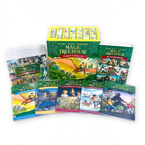   Magic Tree House #1~34 Set