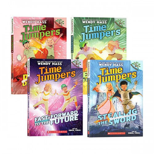   Time Jumpers #01-4 éͺ Ʈ : A Branches Book (Paperback)(CD)[귣ġ]