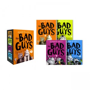 The Bad Guys : The Bad Box #1-4 (Paperback)(CD)