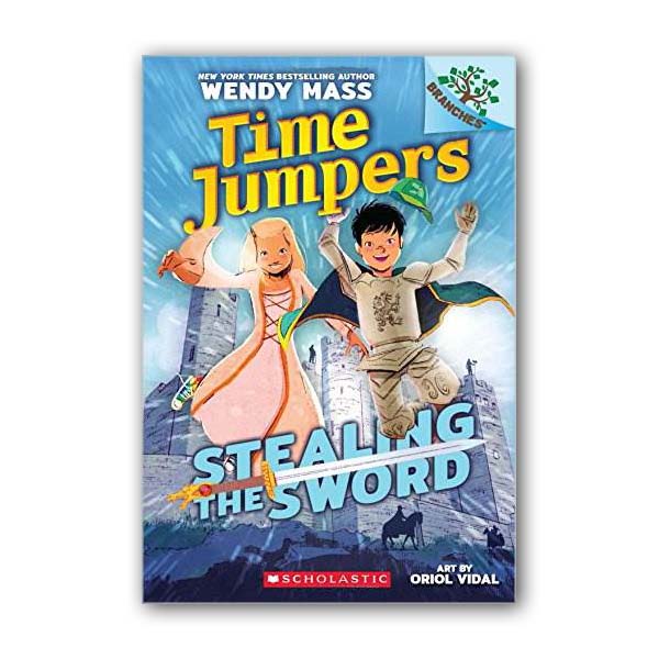   Time Jumpers #01 : Stealing the Sword : A Branches Book (Paperback)[귣ġ]