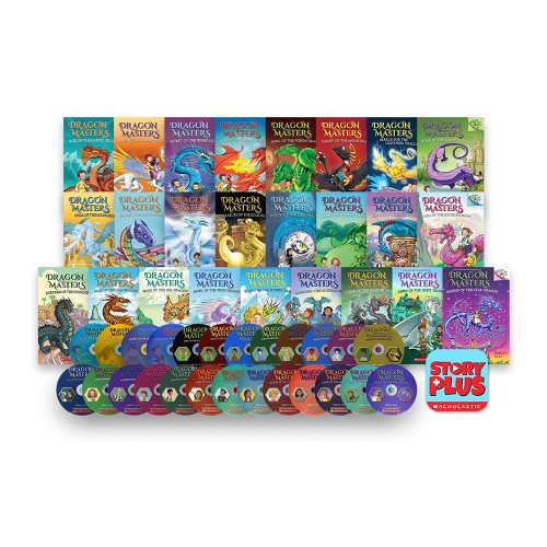 Dragon Masters #01-25 (with CD & Storyplus)+Wordbook Set