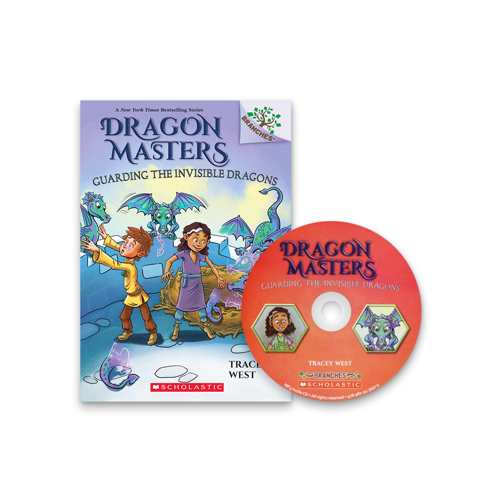   Dragon Masters #22 : Guarding the Invisible Dragons (with CD & Storyplus QR)