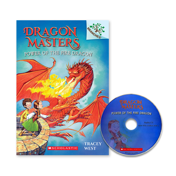   Dragon Masters #04 : Power of The Fire Dragon (with CD & Storyplus QR) New