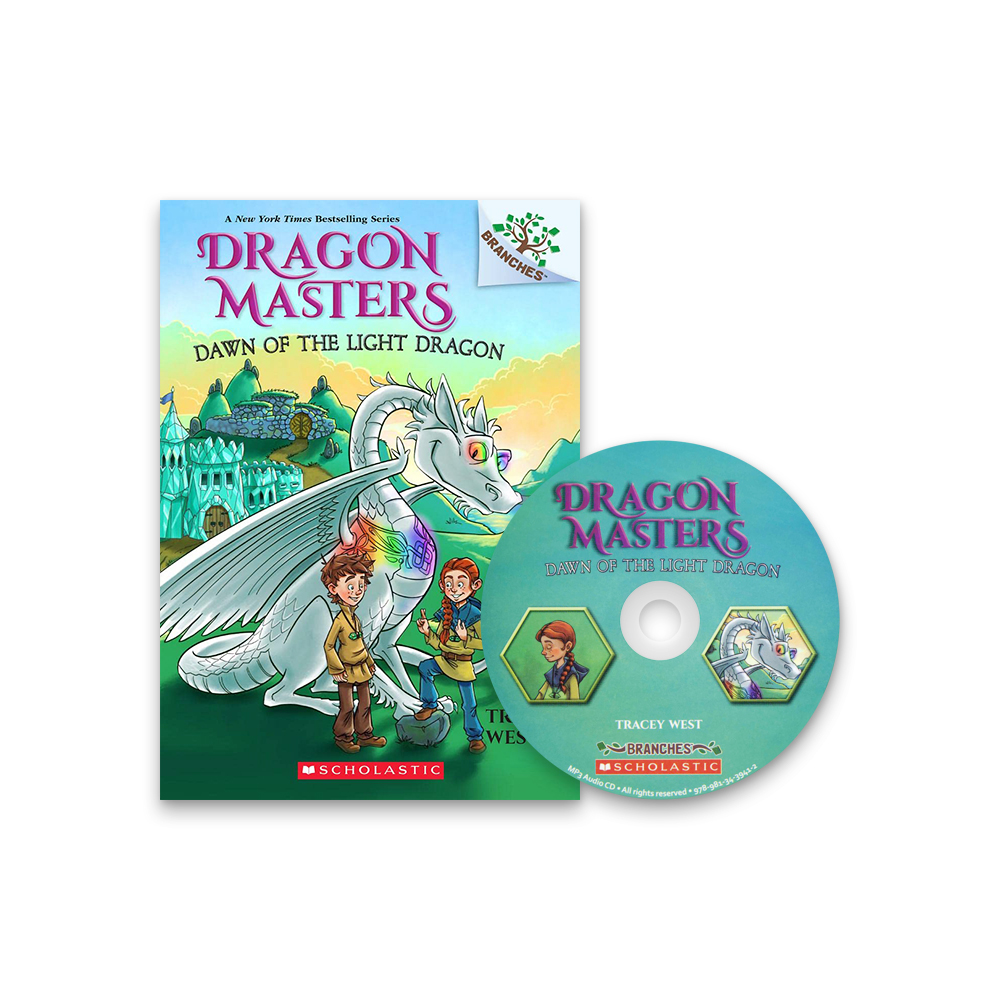   Dragon Masters #24 : Dawn of the Light Dragon (with CD & Storyplus QR)