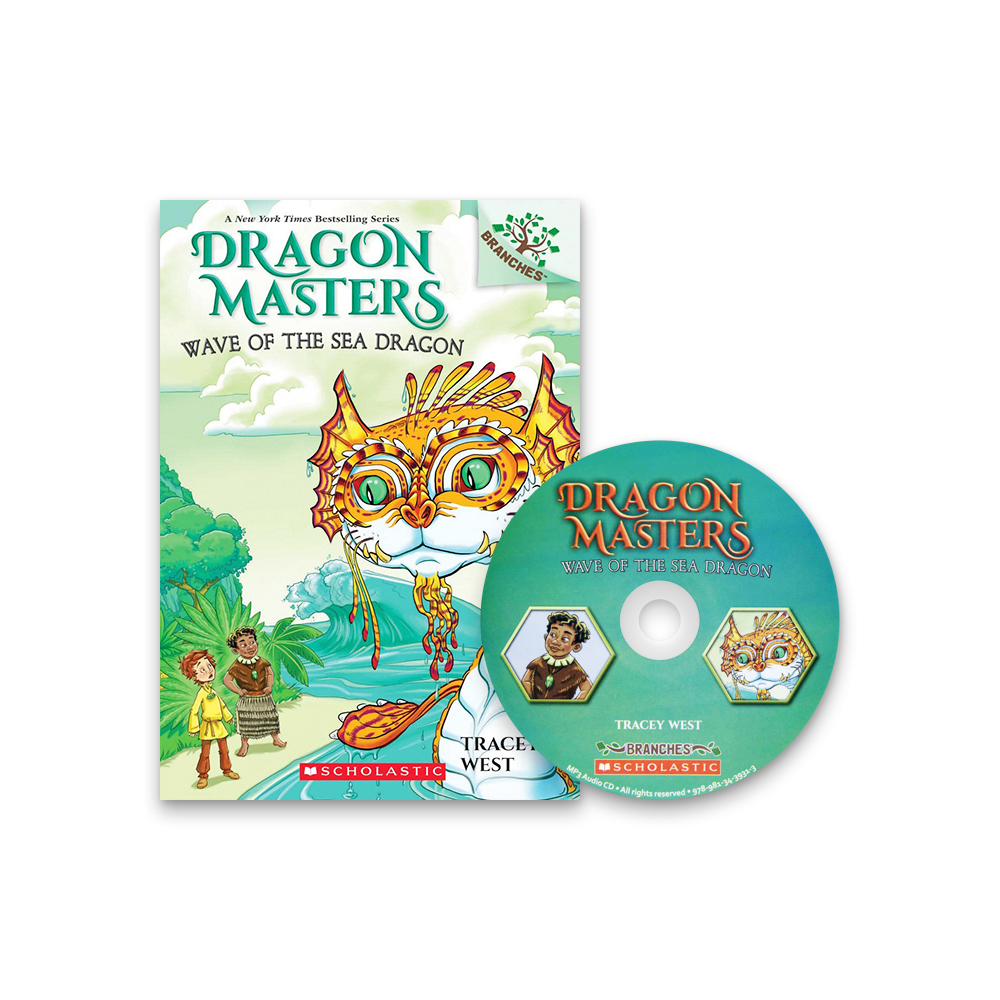   Dragon Masters #19 : Wave of the Sea Dragon (with CD & Storyplus QR)