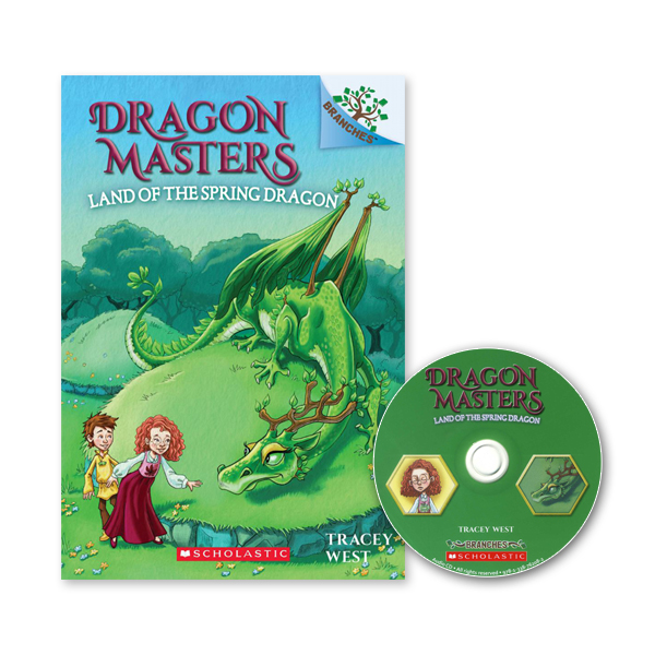 Dragon Masters #14 : Land of the Spring Dragon (with CD & Storyplus QR) NEW