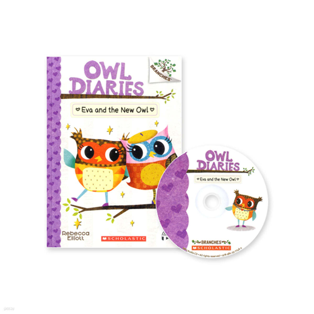   Owl Diaries #4:Eva and the New Owl New