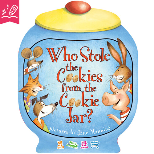 ο  Who Stole the Cookies from the Cookie Jar? Board book
