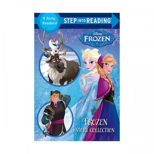 [�ĺ�:B��] Step into Reading : Disney Frozen : Frozen Story Collection (Paperback,5�� �պ�)(CD����)