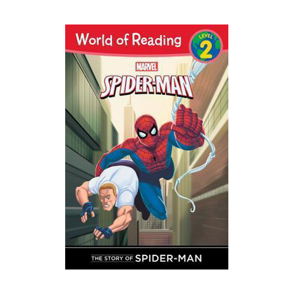 [파본:B급] World of Reading Level 2 : The Story of Spider-Man (Paperback)