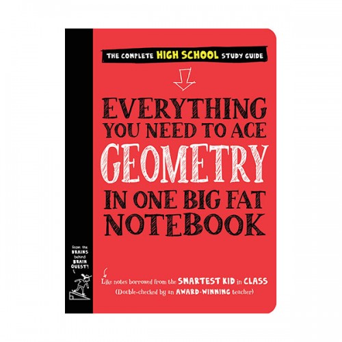 [파본:B급]Everything You Need to Ace Geometry in One Big Fat Notebook (Paperback)