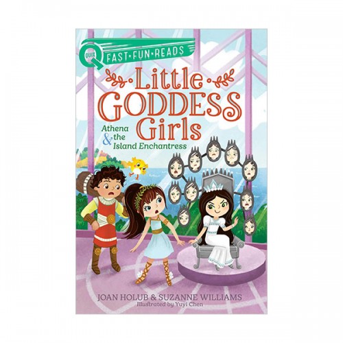 [파본:B급]Little Goddess Girls #05 : Athena & the Island Enchantress (Paperback)