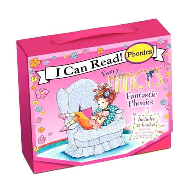 [ĺ:ƯA] I Can Read Phonics : Fancy Nancy's Fantastic Phonics Fun 12 book Box Set (CD)
