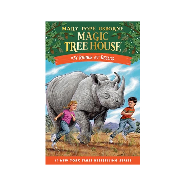 [ĺ:B]Magic Tree House  #37 : Rhinos at Recess