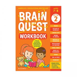 [�ĺ�:A��]Brain Quest Workbook : 2nd Grade Revised Edition , Ages 7-8