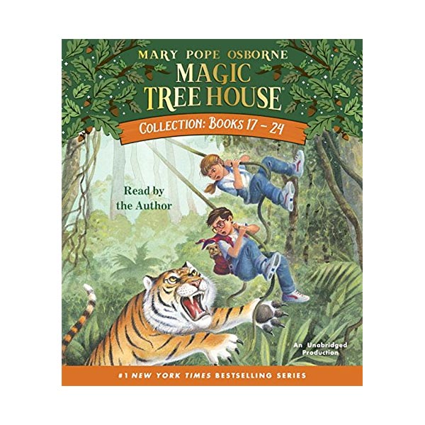 [파본:특A (박스약간 구겨짐)] Magic tree House Audio CD : Books #17-24 (도서미포함)
