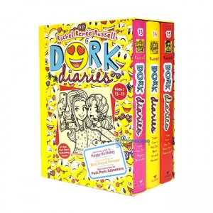 [ĺ:B]Dork Diaries Books #13-15 Books Boxed Set