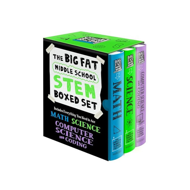 [�ĺ�:B��]The Big Fat Middle School STEM 3-Book Boxed Set