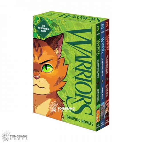 [�ĺ�:B��]Warriors Graphic Novel: The Prophecies Begin 1-3 Set