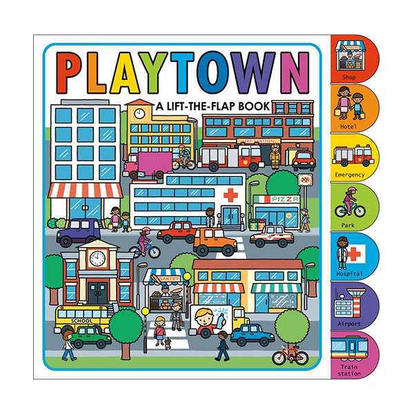 [파본:특A] Playtown : Lift The Flap Book (Board Book)